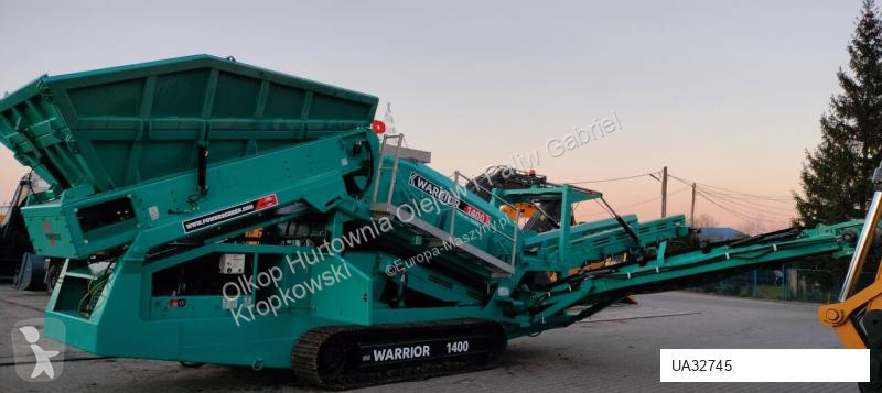 Britadeira, reciclagem Powerscreen - RATY -...