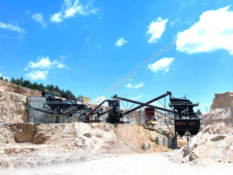 Knusning, genvinding Fabo  TYPE FIXE 750 TPH...