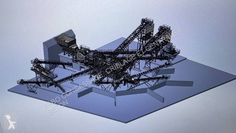 Knusning, genvinding Fabo  TYPE FIXE 500 TPH...