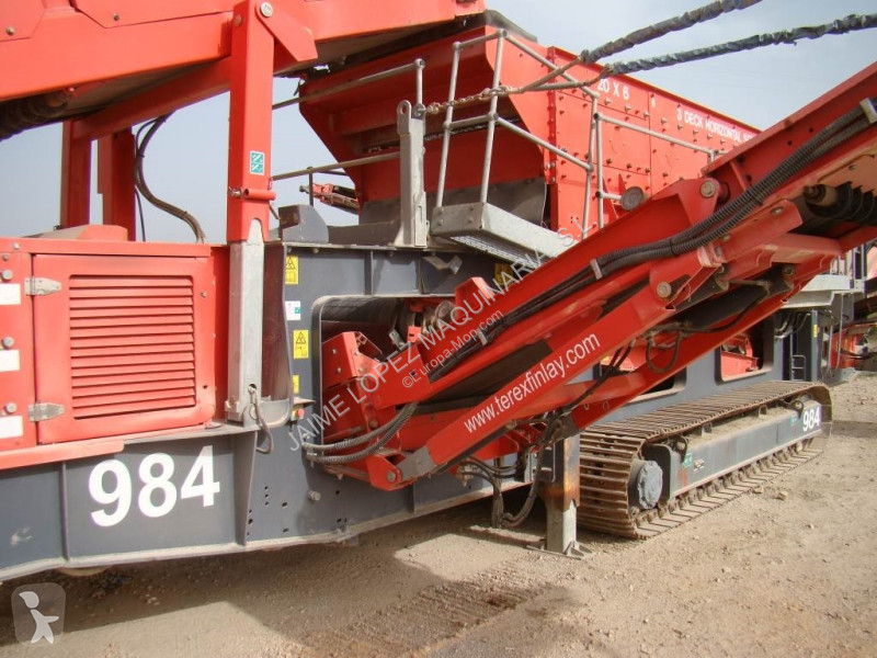 Britadeira, reciclagem Terex FINLAY 984 HORIZONTAL