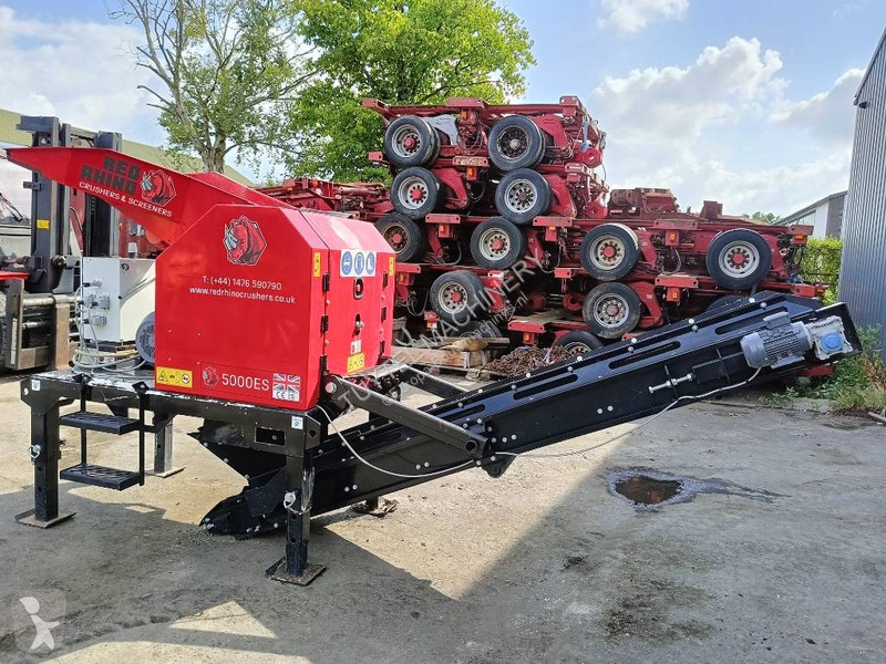 Knusning, genvinding Red Rhino 5000 es crusher...