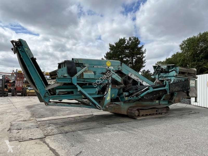 Krossning, återvinning Powerscreen