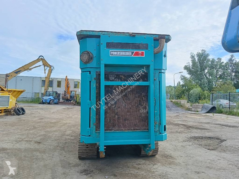 تفتيت، إعادة التدوير Powerscreen powershredder...