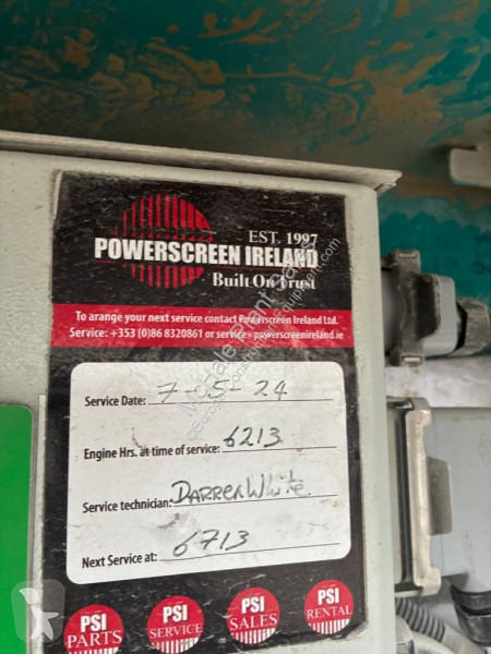 Knusning, genvinding Powerscreen Premiertrak 600