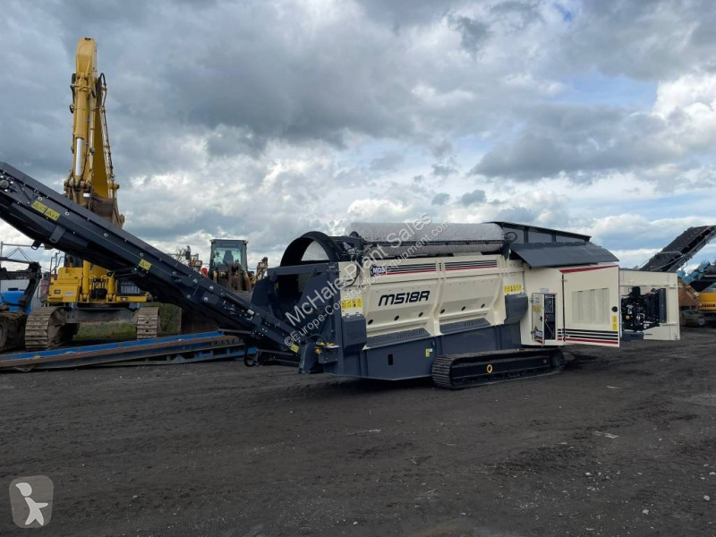 Knusning, genvinding Terex Trommel MDS 518
