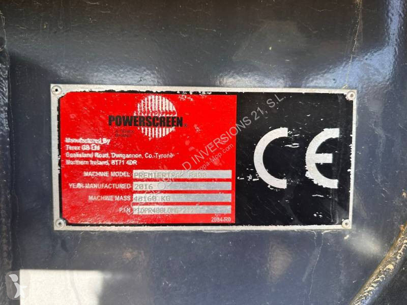 Knusning, genvinding Powerscreen