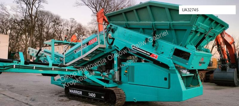Britadeira, reciclagem Powerscreen - RATY -...