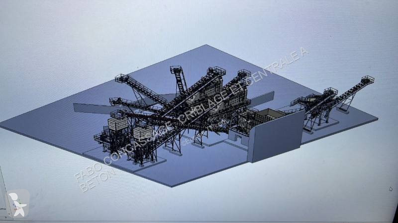 Knusning, genvinding Fabo  TYPE FIXE 500 TPH...