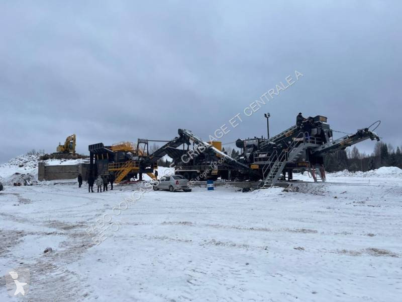 Knusning, genvinding Fabo  MCK-115 SEMI MOBILE...
