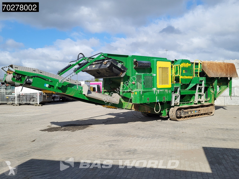 Breken, recyclen McCloskey J40 V2
