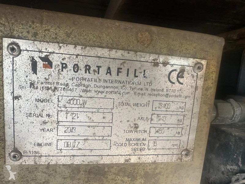 Knusning, genvinding Portafill 4000w