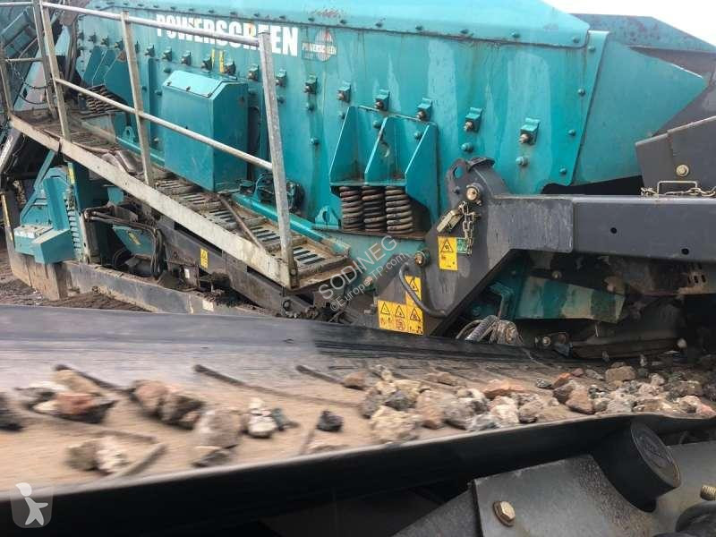 Britadeira, reciclagem Powerscreen