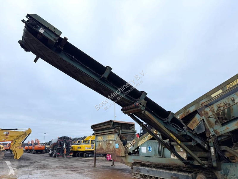 تفتيت، إعادة التدوير Powerscreen Chieftain 1800...