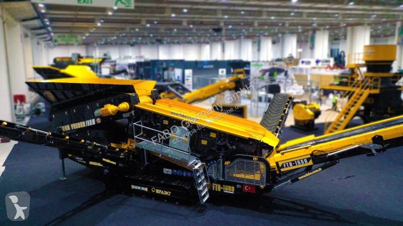 تفتيت، إعادة التدوير Fabo  FTB 1550 Vorsieb mit...