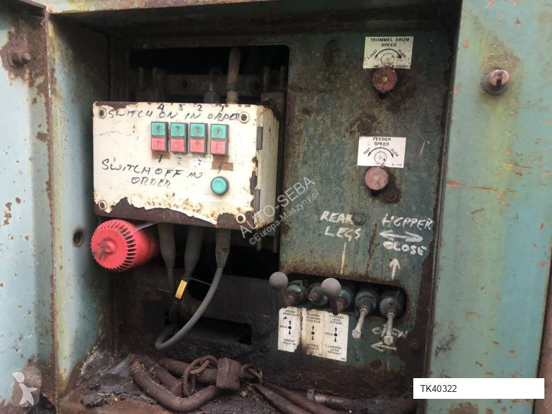 تفتيت، إعادة التدوير Powerscreen Trommel 600