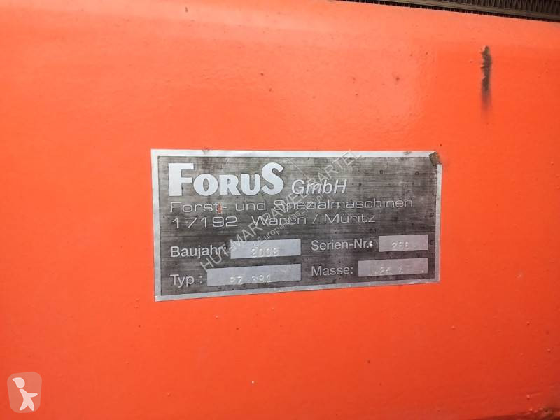 Concassage, recyclage Forus BZ381 Nowe zęby