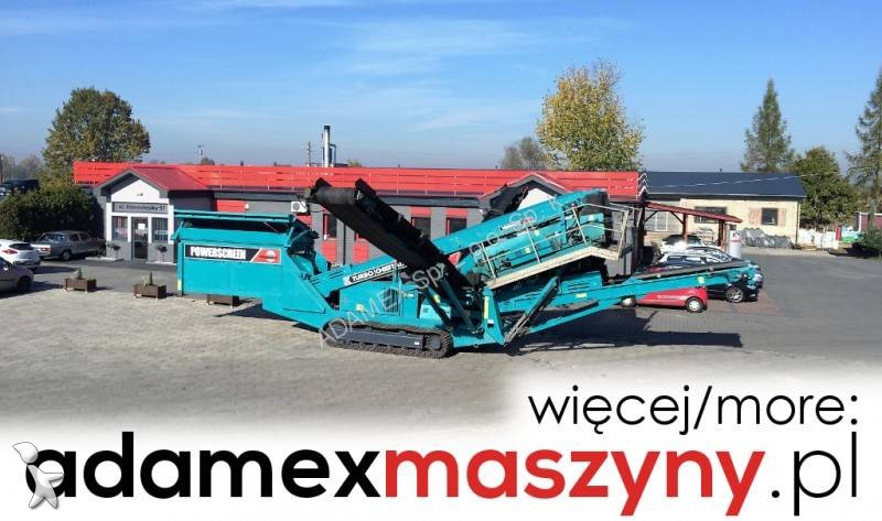 Krossning, återvinning Powerscreen Chieftain 1400
