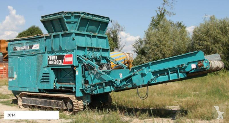 Krossning, återvinning Powerscreen...