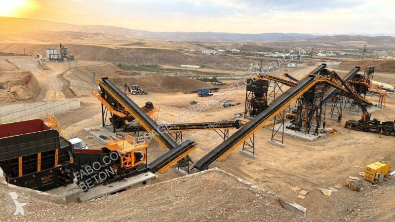 تفتيت، إعادة التدوير Fabo  200-350 TPH Crushing...