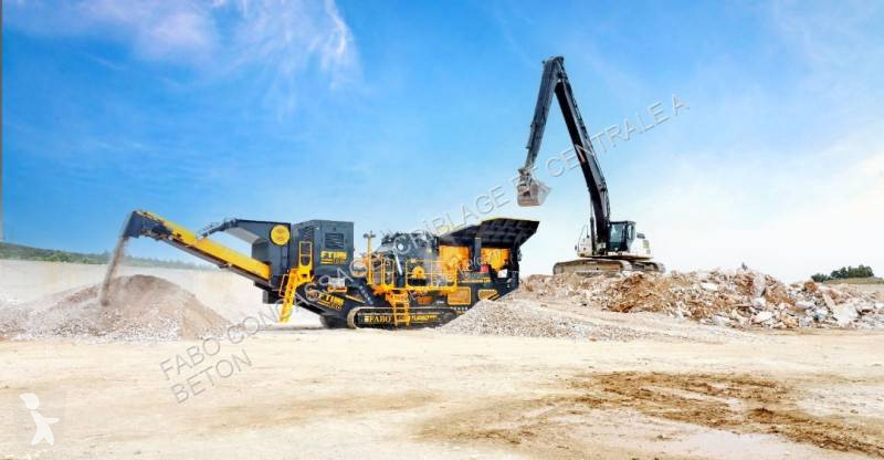 Knusning, genvinding Fabo  FTI-130 CONCASSEUR À...