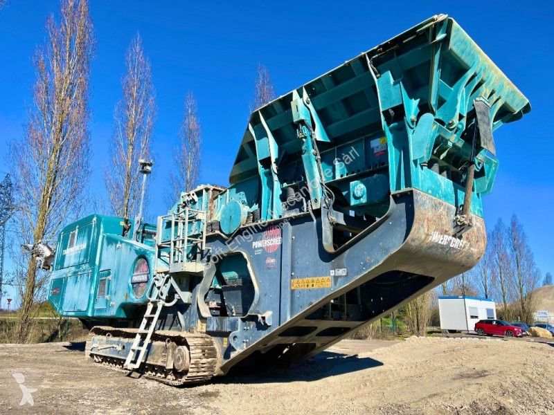 Krossning, återvinning Powerscreen Trakpactor 550