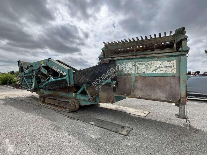 Krossning, återvinning Powerscreen