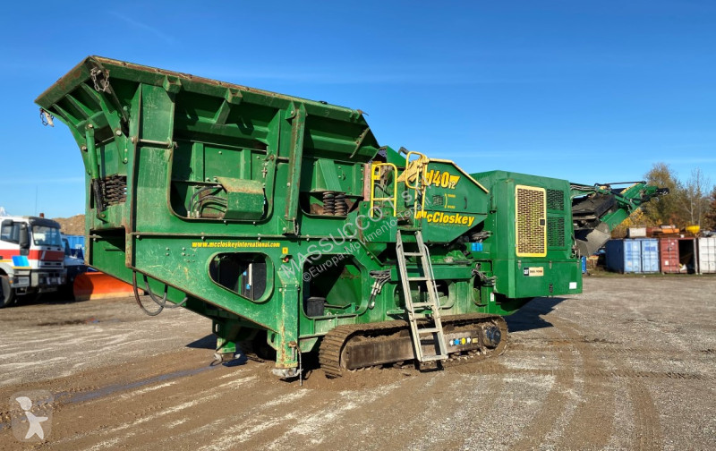 تفتيت، إعادة التدوير McCloskey J40 V2