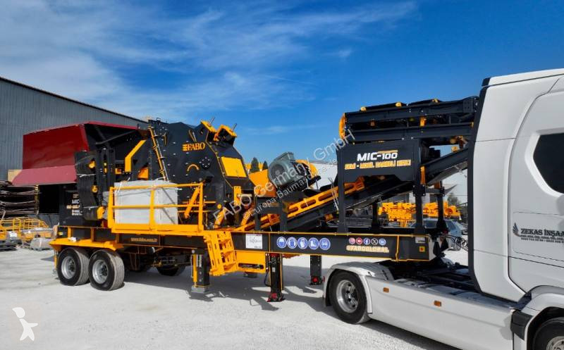 تفتيت، إعادة التدوير Fabo  MIC Serie 70–450 t/h...