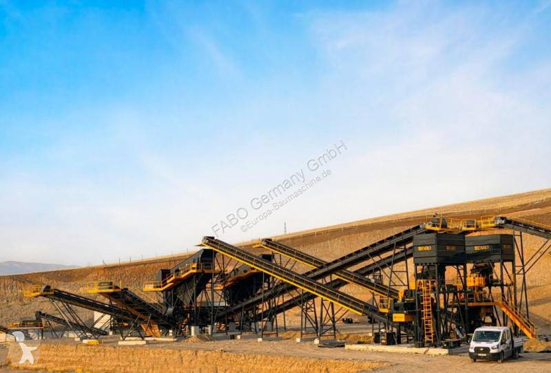 Drvenie, recyklácia Fabo  200–350 t/h Brech-,...