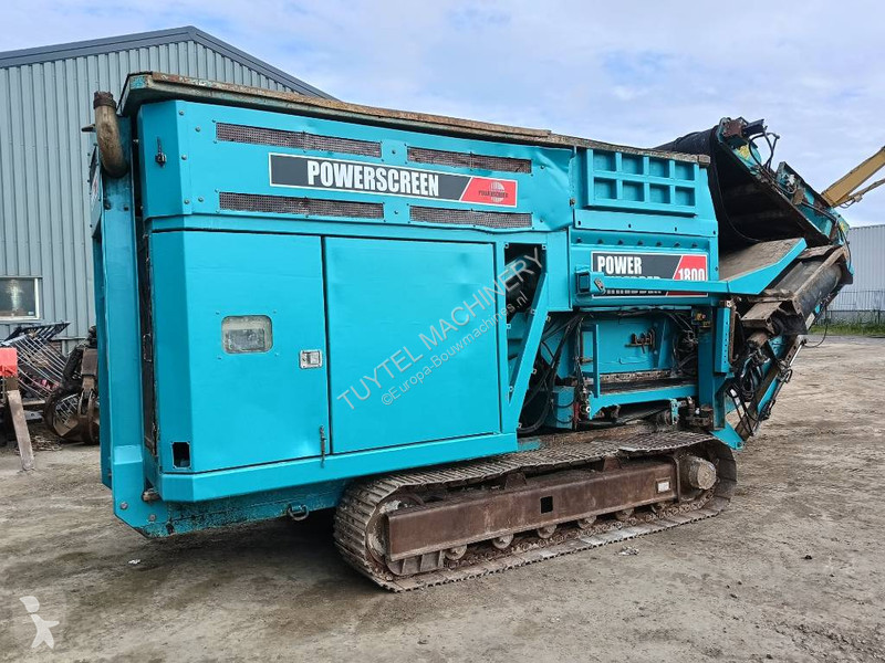 تفتيت، إعادة التدوير Powerscreen powershredder...