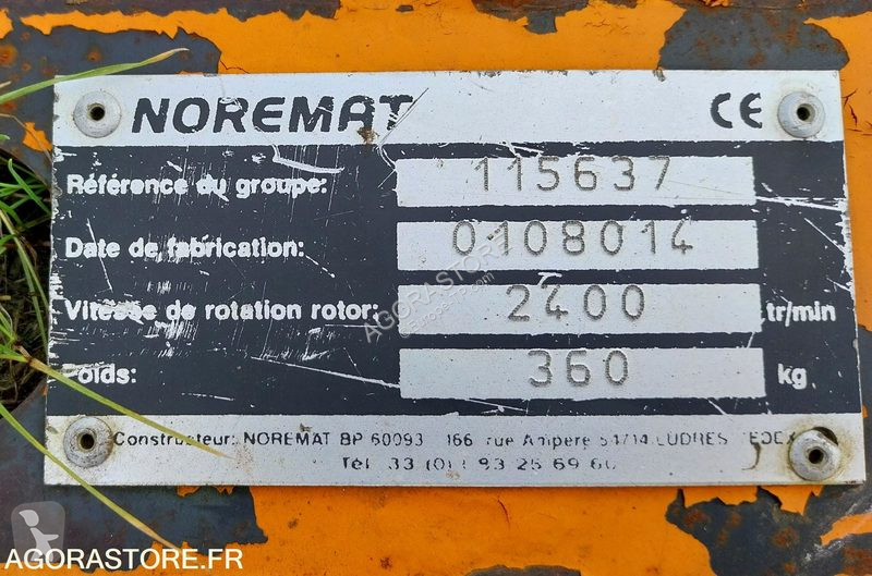 Noremat  crushing, recycling