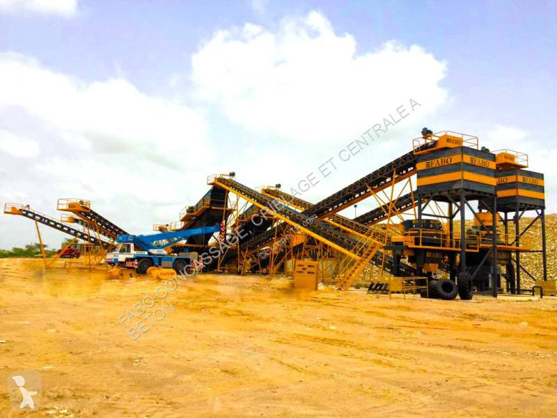 Breken, recyclen Fabo  MACHINE FIXE DE...