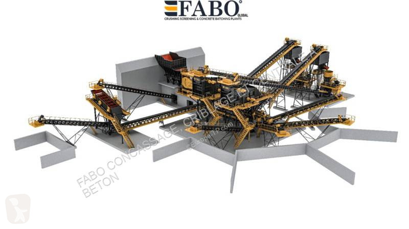 Knusning, genvinding Fabo  TYPE FIXE 500 TPH...