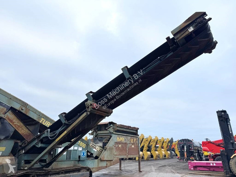 تفتيت، إعادة التدوير Powerscreen Chieftain 1800...