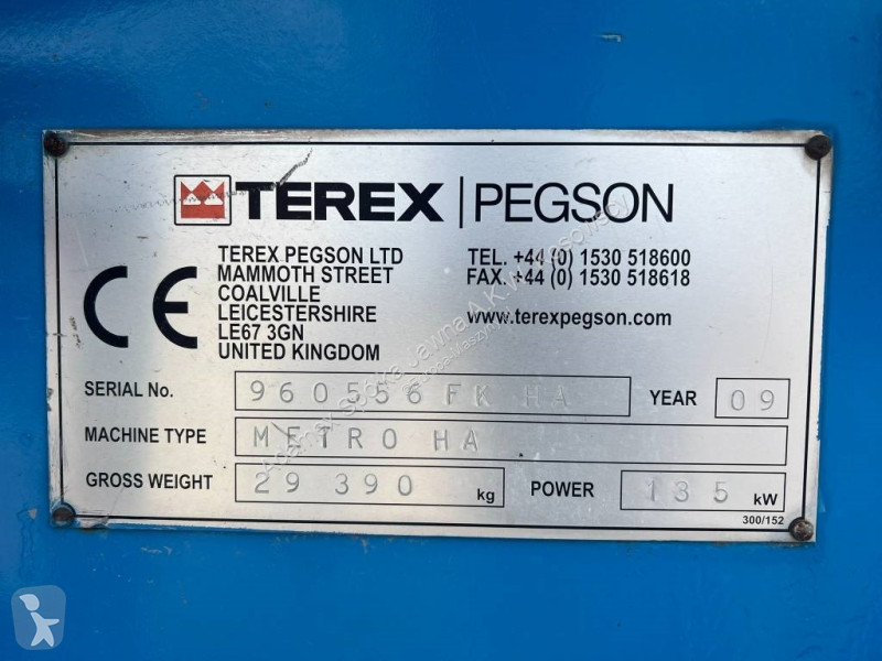 Breken, recyclen Terex METROTRAK HA