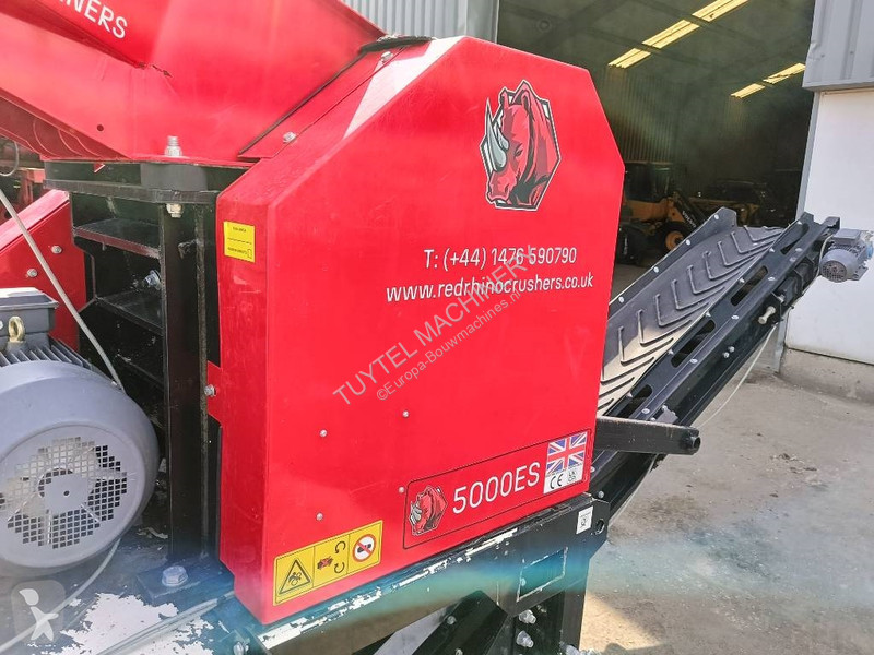 Knusning, genvinding Red Rhino 5000 es crusher...