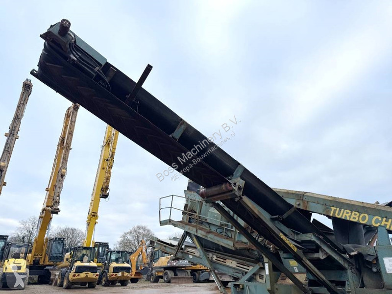 تفتيت، إعادة التدوير Powerscreen Chieftain 1800...
