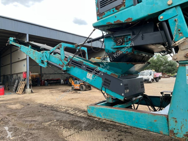 تفتيت، إعادة التدوير Powerscreen RADIAL