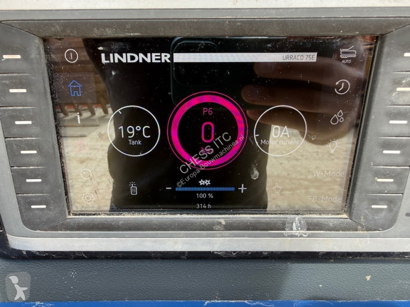 تفتيت، إعادة التدوير Lindner E - E - Electric -