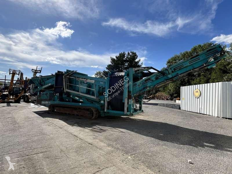 تفتيت، إعادة التدوير Powerscreen