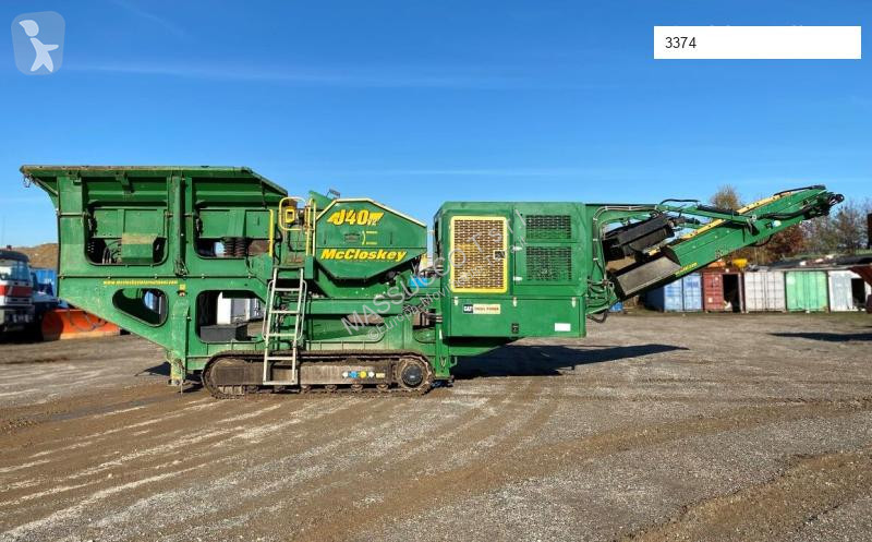 Concasare, reciclare McCloskey J40 V2