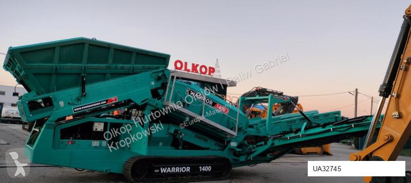 Britadeira, reciclagem Powerscreen - RATY -...