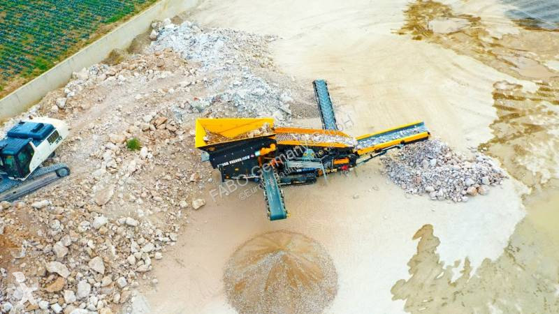 تفتيت، إعادة التدوير Fabo  FTB 1550 Vorsieb mit...