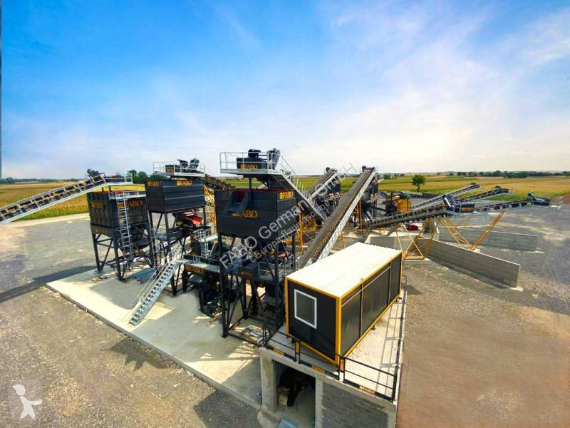 تفتيت، إعادة التدوير Fabo  Stationäre Brech-...