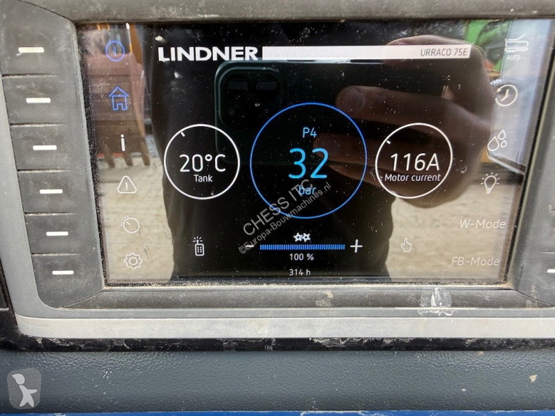 تفتيت، إعادة التدوير Lindner E - E - Electric -