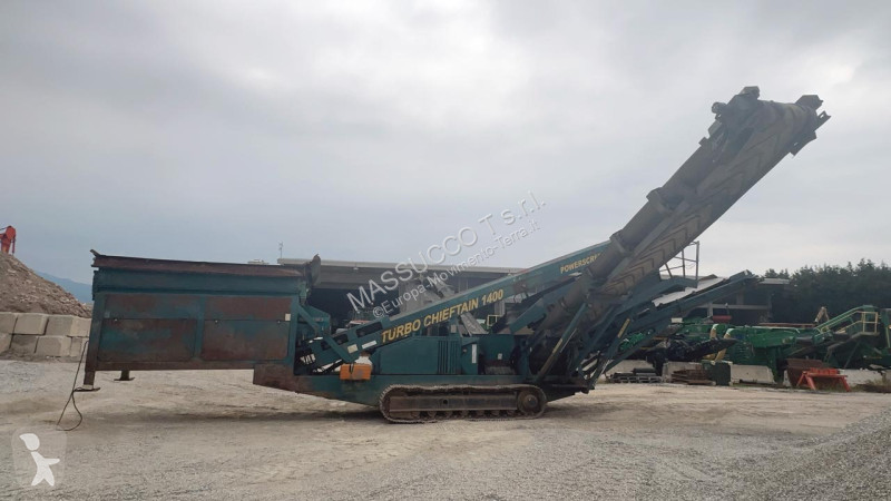 Knusning, genvinding Powerscreen CHIEFTAIN 1400