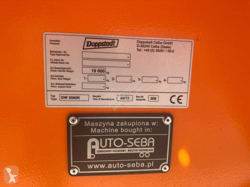Trituración, reciclaje Doppstadt DW2060K...