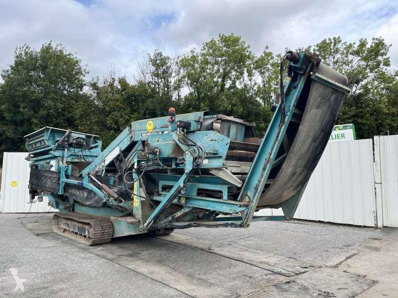 Krossning, återvinning Powerscreen