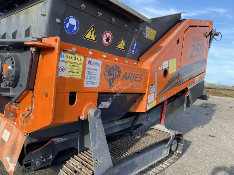 Drcení, recyklace Arjes IMPAKTOR 250 EVOIII...