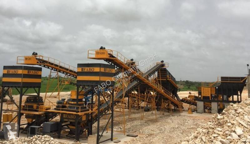 تفتيت، إعادة التدوير Fabo  Stationäre Brech-...